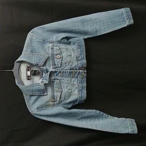 Cropped Jean Jacket